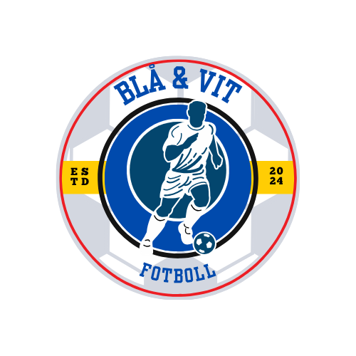 Blå och Vit Fotboll